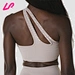 one shoulder strap sports bra